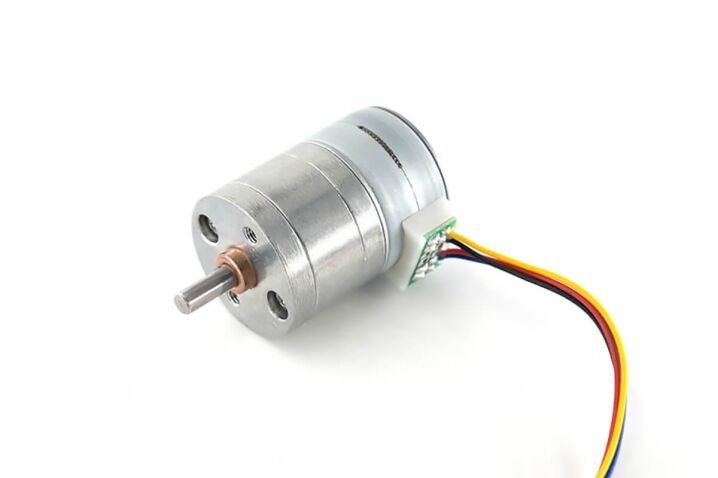 25mm Stepper Metal Gear Motor Model NFP-GM25-25BY