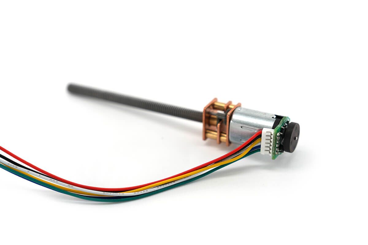 NFP-GM12-N20-CDM metal gear dc motor with screw shaft