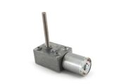 24mm Worm Gear Motor Model NFP-GW4632-370-TS, M6 Thread Shaft - Image 3