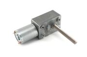 24mm Worm Gear Motor Model NFP-GW4632-370-TS, M6 Thread Shaft - Image 4