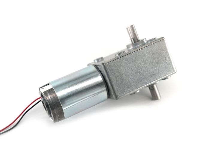 NFP-5882-4468D worm dc gear motor dual shaft
