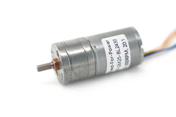 NFP-GM25-BL2430 6V spur gear motor