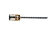 n10 micro dc gear motor with m4 screw shaft