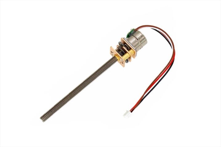 10mm Micro Step Gear Motor – 20mm Type Model NFP-GM12-10BY-M4-L