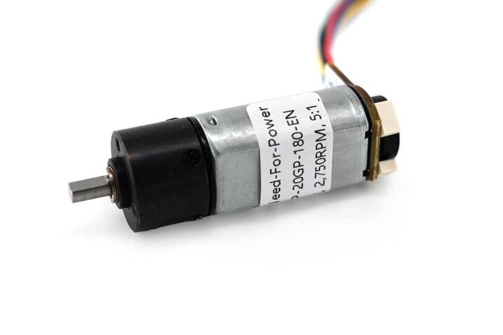 20mm Planetary DC Gear Motor Model NFP-20GP-180-EN
