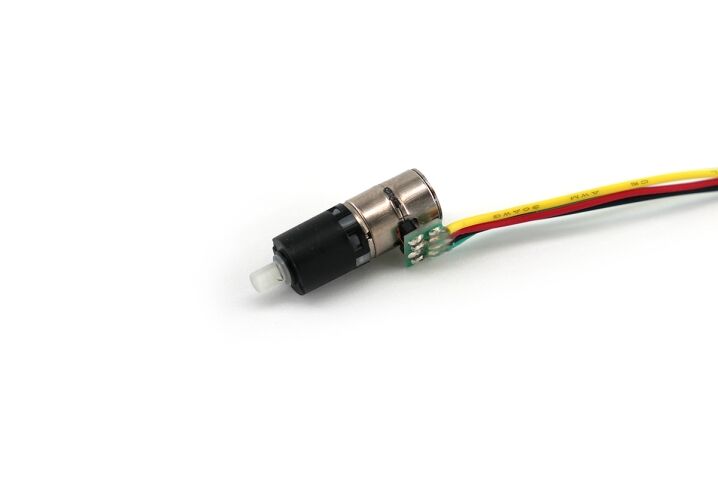 6mm Micro DC Step Gear Motor − 16mm Type Model NFP-608-26.45-SGM